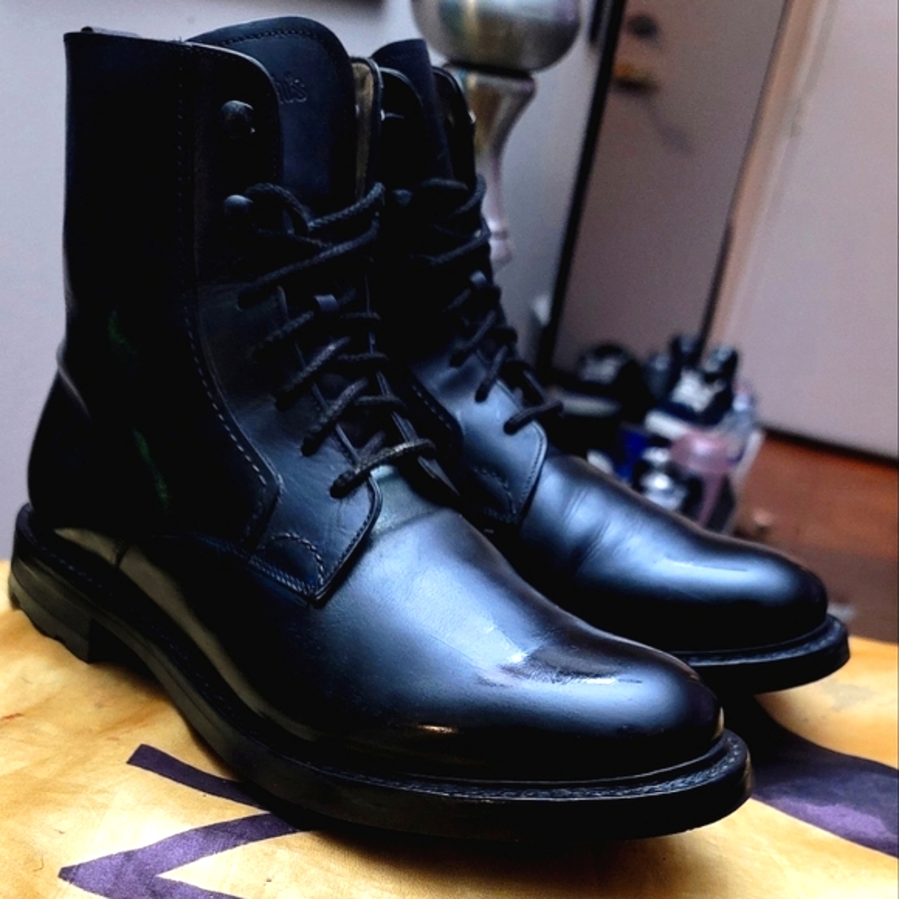 Church's Leather Lace Up Boots